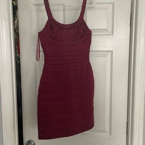BCBG cocktail dress. Size 0. Red